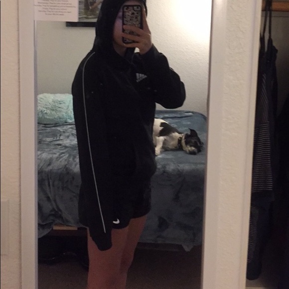 Black Adidas Hoodie - Picture 3 of 5